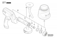 Bosch 3 603 B08 000 Easyspray 18V-100 Spray Pistol 230 V / Eu Spare Parts